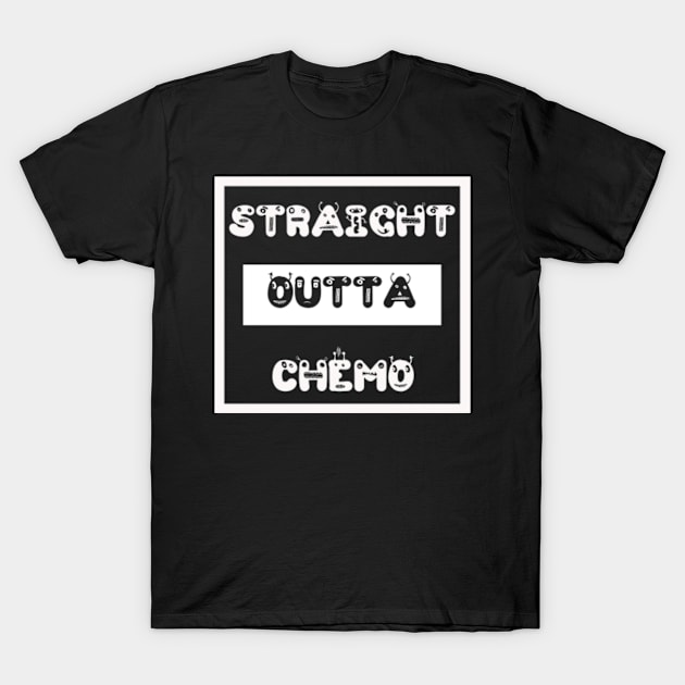 Straight Outta Chemo Cancer Survivor T-Shirt by familycuteycom